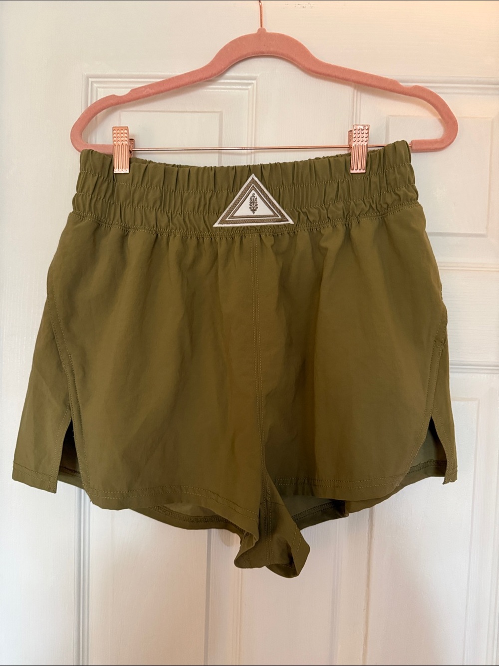 FP movement Next Round shorts in muted sage
